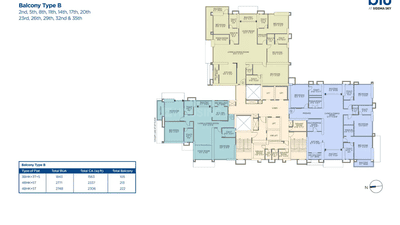 Project Image of 1645.0 - 2550.0 Sq.ft 3.5 BHK Apartment for buy in Siddha Sky Blu