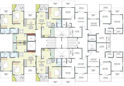 Project Image of 555.0 - 649.0 Sq.ft 2 BHK Apartment for buy in Vaichal Kalpa Vruksha C
