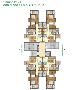 Project Image of 729.0 - 1494.0 Sq.ft 1 BHK Apartment for buy in Lodha Palava Downtown