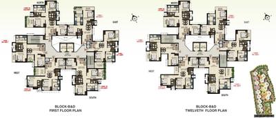 Project Image of 913.0 - 1205.0 Sq.ft 2 BHK Apartment for buy in Real Padmasri