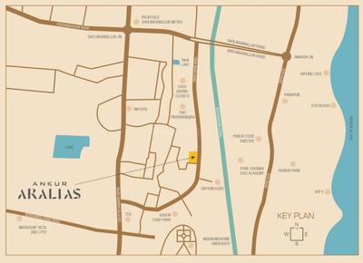 Project Image of 1450.0 - 1824.0 Sq.ft 3 BHK Apartment for buy in Ankur Aralias