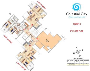 Project Image of 517.96 - 1310.0 Sq.ft 2 BHK Apartment for buy in Pharande Celestial City