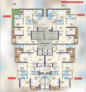 Project Image of 1257.44 - 1706.19 Sq.ft 3.5 BHK Apartment for buy in Goel Ganga Platinum B Building B