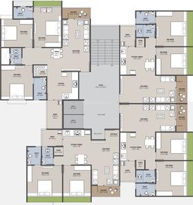 Project Image of 690.18 - 972.3 Sq.ft 2 BHK Apartment for buy in Pransi Samruddh Nest