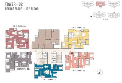 Project Image of 734.0 - 1221.0 Sq.ft 2 BHK Apartment for buy in Prestige Palm Court