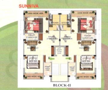 Project Image of 555.0 - 1277.0 Sq.ft 1 BHK Apartment for buy in G S Sunshine Plaza