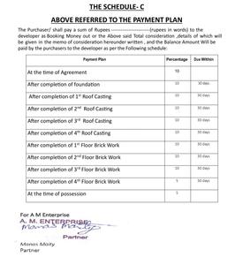 Project Image of 390.19 - 653.15 Sq.ft 1 BHK Apartment for buy in A M GR Apartment 2