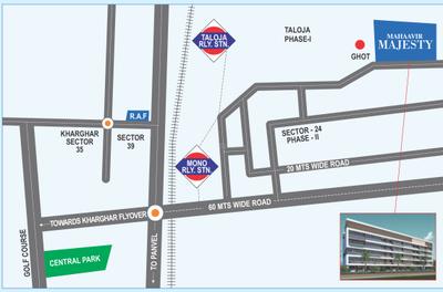 Project Image of 236.81 - 516.67 Sq.ft 1 RK Apartment for buy in Mahaavir Majesty Phase II