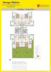 Project Image of 738.73 - 1523.09 Sq.ft 2 BHK Apartment for buy in Goel Ganga Platino