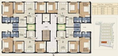Project Image of 848.0 - 1062.0 Sq.ft 2 BHK Apartment for buy in Provident Freedom