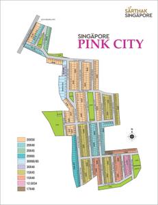 Project Image of 425.0 - 1950.0 Sq.ft Residential Plot Plot for buy in Sarthak Singapore Pink City