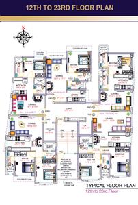 Project Image of 410.6 - 706.82 Sq.ft 1 BHK Apartment for buy in Dhariwal Ashirwad Avenue