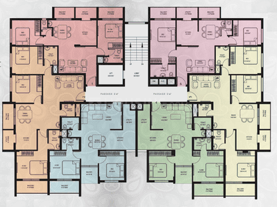 Project Image of 555.0 - 815.0 Sq.ft 2 BHK Apartment for buy in Zulfas Masterpiece B Block