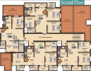 Project Image of 565.0 - 1460.0 Sq.ft 1 BHK Apartment for buy in The Nest Aspire
