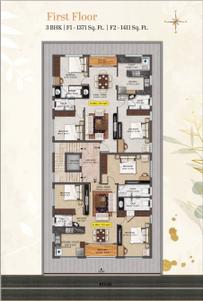 Project Image of 816.0 - 1411.0 Sq.ft 2 BHK Apartment for buy in Regal Elegant