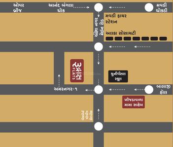 Bawa Rudraksh Flats Location Plan 1