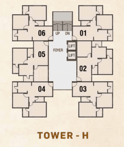 Project Image of 530.34 - 641.1 Sq.ft 2 BHK Apartment for buy in Spelndid Murlidhar Sky