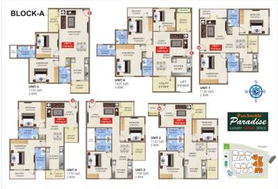 Project Image of 843.0 - 1535.0 Sq.ft 2 BHK Apartment for buy in Panchmukhi Paradise