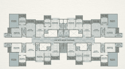 Project Image of 319.8 - 517.74 Sq.ft 1 BHK Apartment for buy in Pavilion Pavillion East View