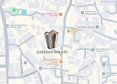 Project Image of 288.0 - 719.0 Sq.ft 1 BHK Apartment for buy in Shree Gajanan Galaxy