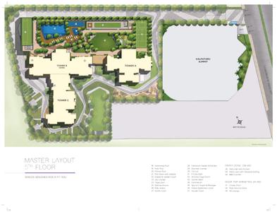 Project Image of 1013.0 - 1329.0 Sq.ft 3 BHK Apartment for buy in Kalpataru Elitus