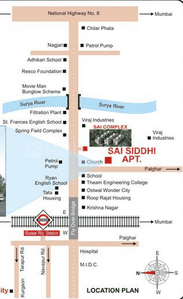Project Image of 585.0 - 825.0 Sq.ft 1 BHK Apartment for buy in Aasha Sai Siddhi Apartment