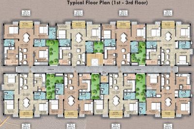 Project Image of 570.0 - 1265.0 Sq.ft 2 BHK Apartment for buy in KG Earth Homes Phase II