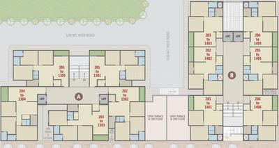 Project Image of 601.27 - 869.94 Sq.ft 2 BHK Apartment for buy in Pushpam Heights