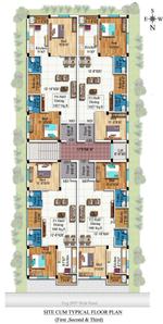 Project Image of 980.0 - 1027.0 Sq.ft 2 BHK Apartment for buy in Shivam Aishwaryam
