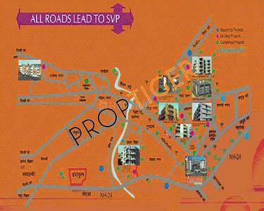 Project Image of 1260.0 - 1560.0 Sq.ft 2 BHK Apartment for buy in SVP Gulmohur Tower