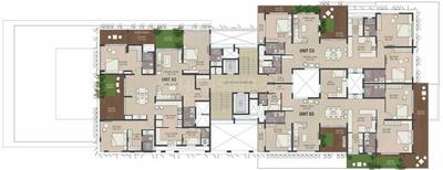 Project Image of 3000.0 - 3685.0 Sq.ft 3 BHK Apartment for buy in Diamond Enclave