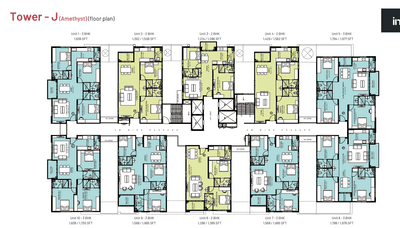 Project Image of 1208.0 - 2650.0 Sq.ft 2 BHK Apartment for buy in Indis PBEL City