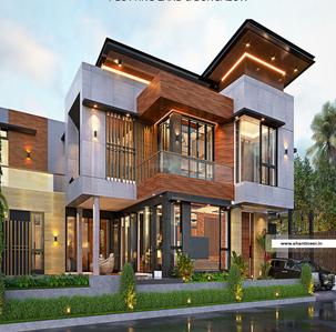 Shantineer Bungalow Elevation 1