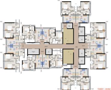 Project Image of 390.0 - 582.0 Sq.ft 1 BHK Apartment for buy in Celestial Living