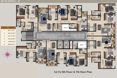 Project Image of 628.14 - 1661.2 Sq.ft 1 BHK Apartment for buy in Ayesha Rangari Heights