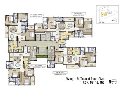 Project Image of 1910.0 - 5310.0 Sq.ft 3 BHK Apartment for buy in Aparna Elina