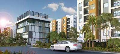 Project Image of 608.0 - 1712.0 Sq.ft 1 BHK Apartment for buy in S And P Courtyard
