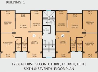 Project Image of 1130.0 - 1819.0 Sq.ft 2 BHK Apartment for buy in Models Avalon