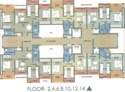 Project Image of 610 Sq.ft 1 BHK Apartment / Flat for sale in Kalyan East for Rs. 4100000
