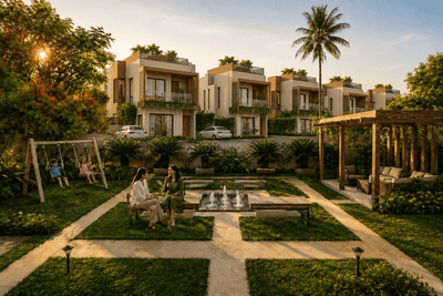 Project Image of 1237.0 - 1447.0 Sq.ft 3 BHK Villa for buy in Aryan E Villas