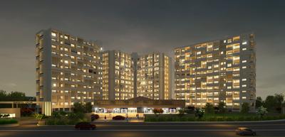 Project Image of 437.0 - 453.0 Sq.ft 1 BHK Apartment for buy in Sarvesh Nakashtra Angan A