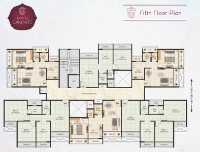 Project Image of 231.32 - 436.58 Sq.ft 1 BHK Apartment for buy in Shree Ganpati