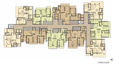 Project Image of 2670.0 - 5335.0 Sq.ft 3 BHK Apartment for buy in Century Renata