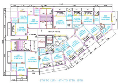 Project Image of 213.88 - 459.94 Sq.ft 1 RK Apartment for buy in Asian Galaxy Garden II