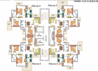 Project Image of 880.0 - 2065.0 Sq.ft 2 BHK Apartment for buy in La Residentia