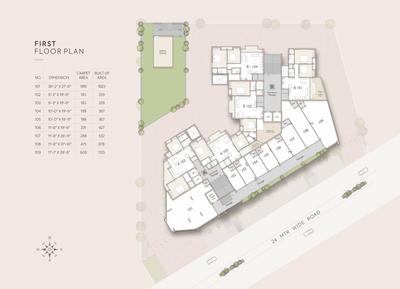 Project Image of 850 Sq.ft 2 BHK Apartment / Flat for sale in Bhayli for Rs. 3900000