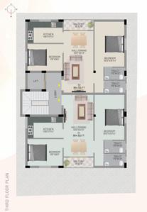 Project Image of 954.0 - 1459.0 Sq.ft 2 BHK Apartment for buy in Vignesh Homes Anna Poorna