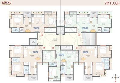Project Image of 513.76 - 565.21 Sq.ft 2 BHK Apartment for buy in Yogi Royal Enclave