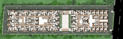 Project Image of 1107.0 - 1152.55 Sq.ft 2 BHK Apartment for buy in Adhya