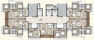 Project Image of 803.0 - 1849.0 Sq.ft 2 BHK Apartment for buy in Konark 32 West View